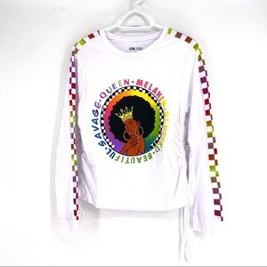 On Fire "Graphic" Queen Long sleeve Tshirt